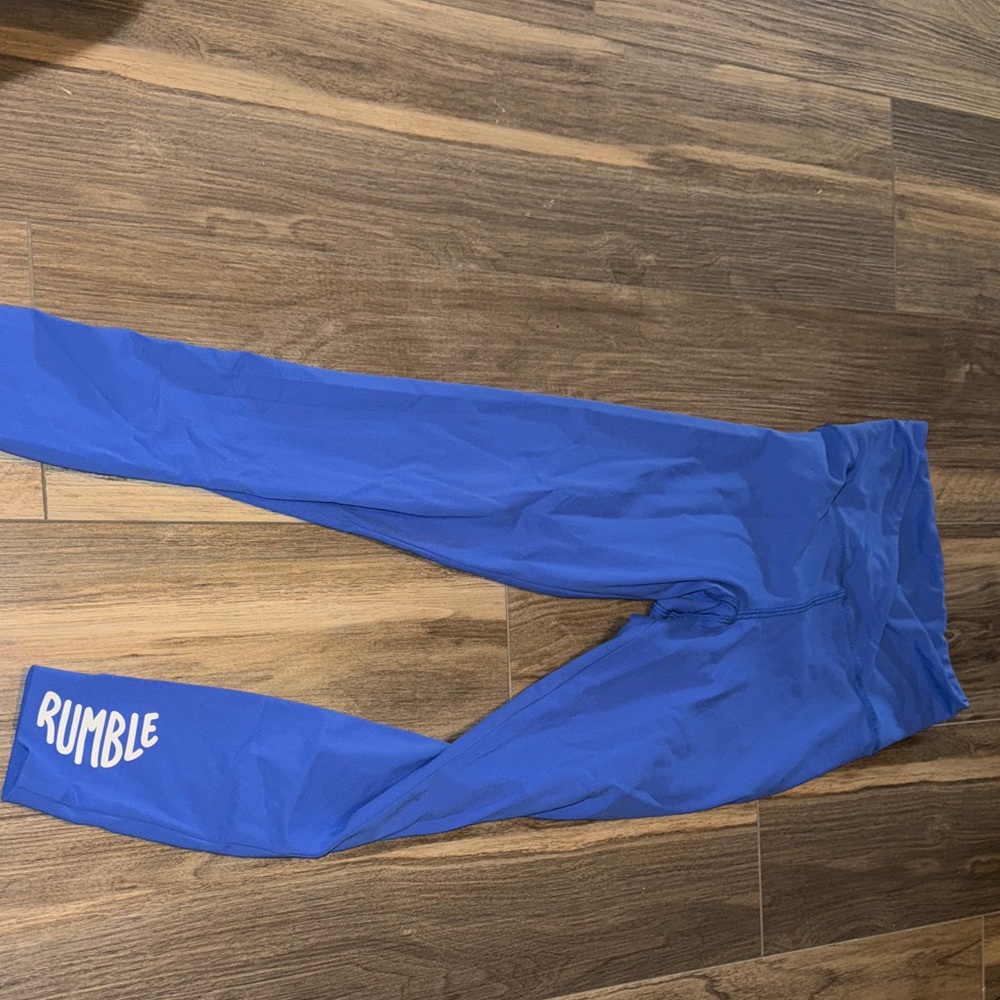 Blue Rumble Leggings